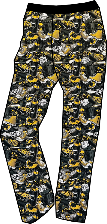 Pánske nohavice DIGI FREEDOM YELLOW ľahké