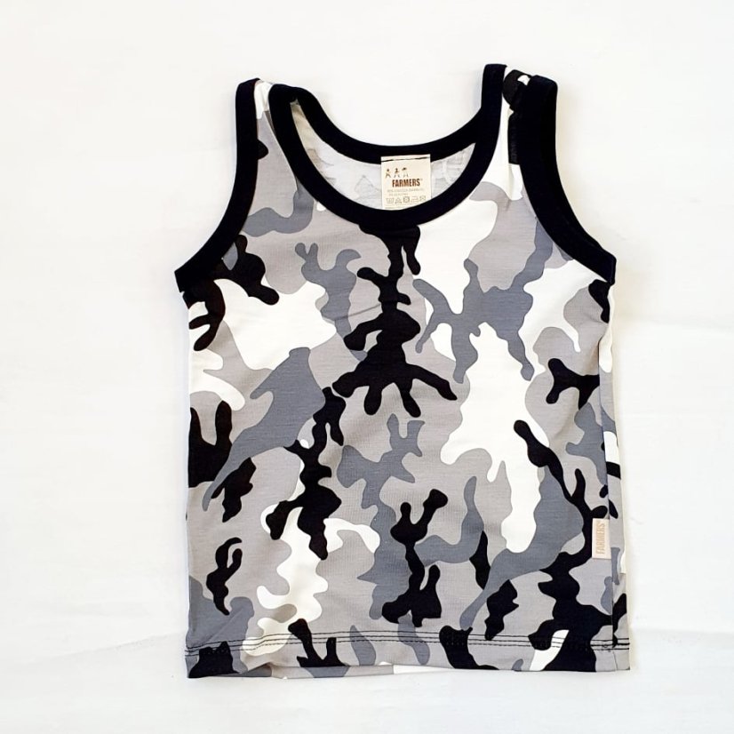 Nátelník BAMBUS GREY MASK