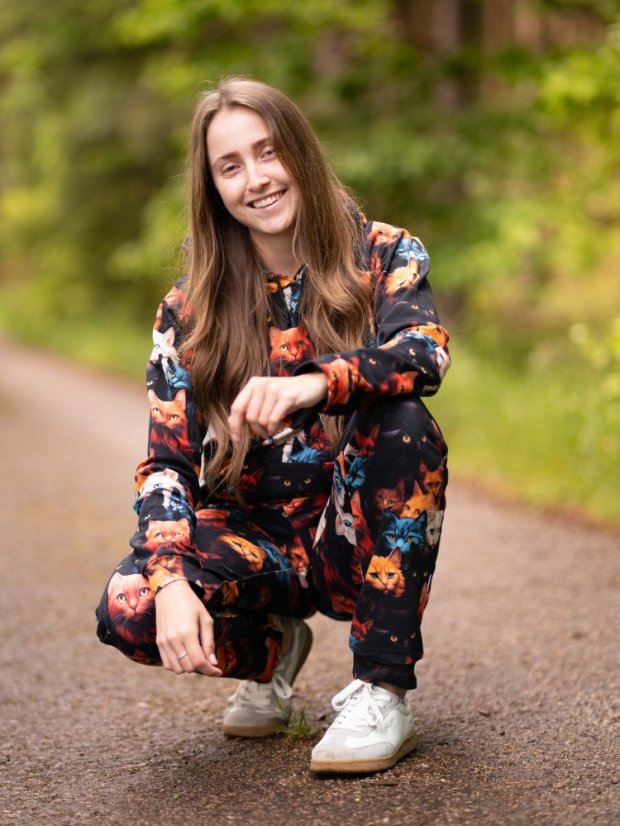 Dámské tepláky, divoké kočky