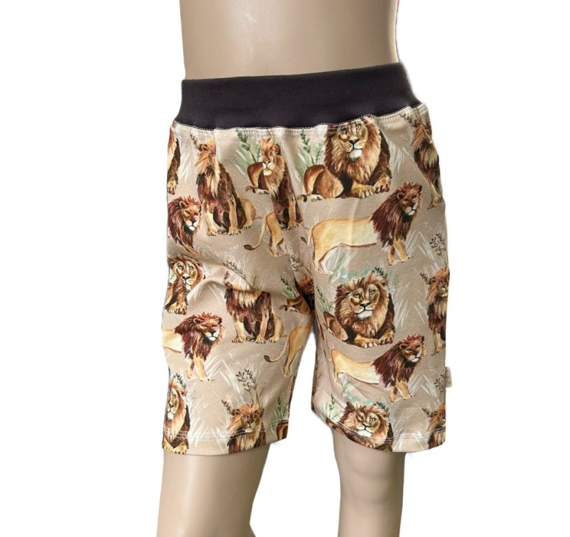 Dětské letní pyžamo, král savany