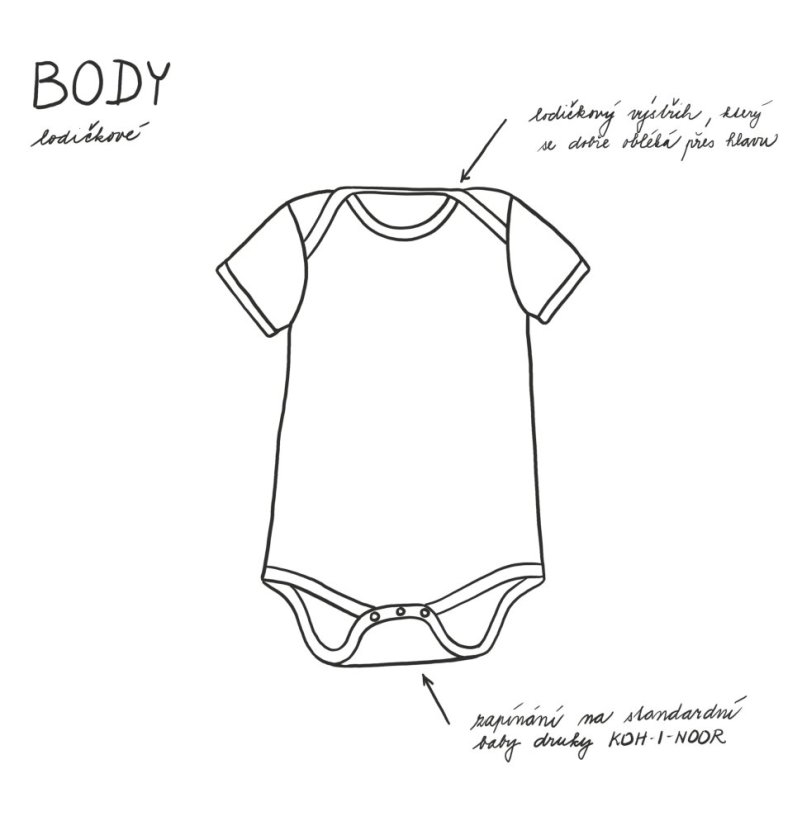 Dětské bambusové body