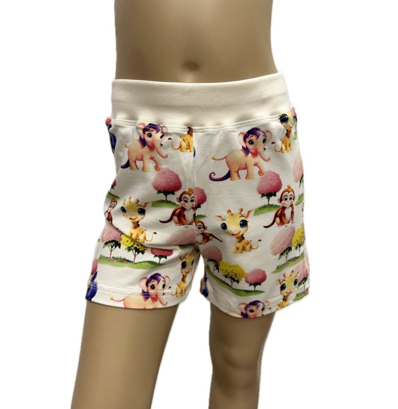 Dětské letní pyžamo BAMBUS, veselá zvířátka