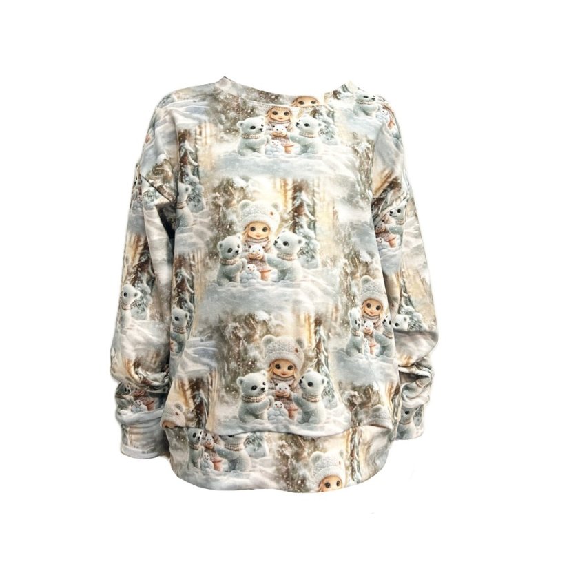 Dámská mikina HIP, zimní příběh