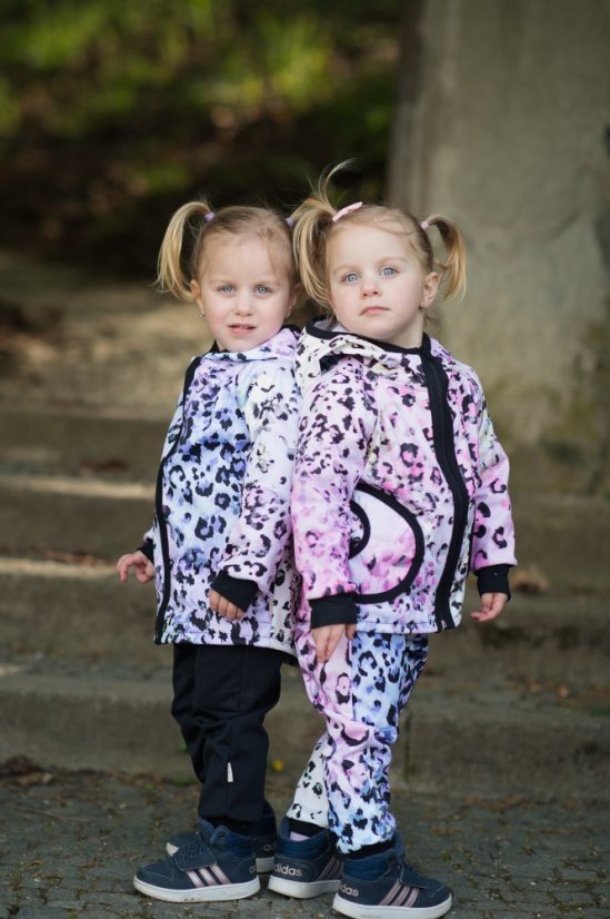 Dětská softshellová bunda s fleecem elastická