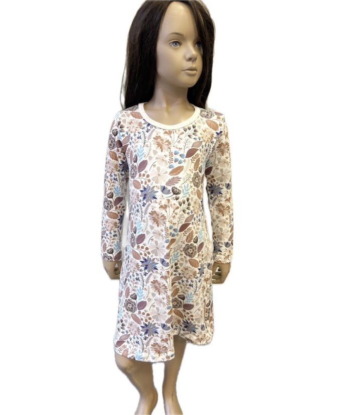 Dámská noční košile BAMBUS, podzimní louka