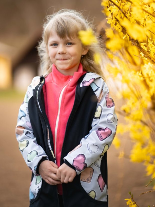 Detská mikina na zips Fleece Slim