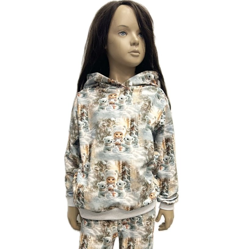 Dámská mikina HOODY, zimní příběh