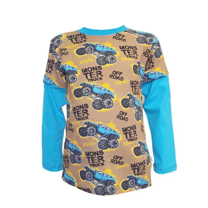 Dětské tričko, monstráci dvojitý rukáv
