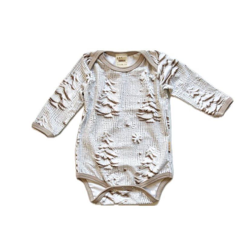 Dětské body, zimní les