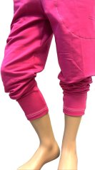 Dámské tepláky JOGGER BAMBUS, sytě růžová