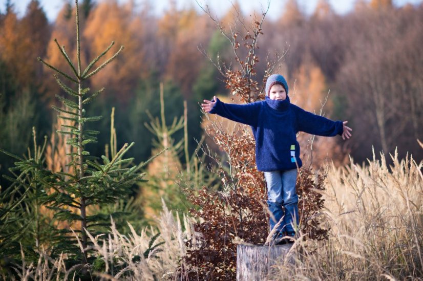 Dětská mikina s rolákem Furry