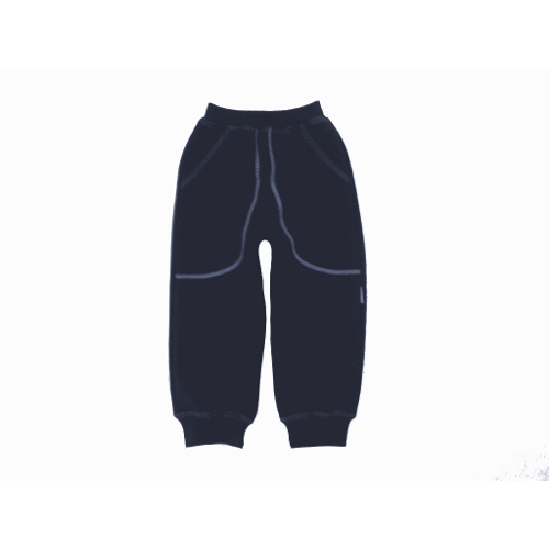 Dětské tepláky do manžety EARTH šedé (Velikost 98)