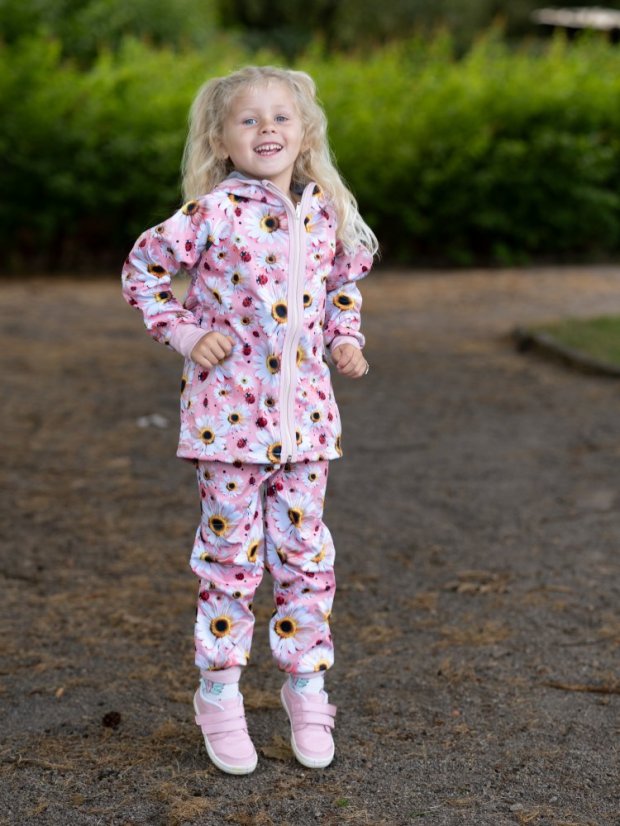 Dětské softshellové kalhoty THIN bez fleecu