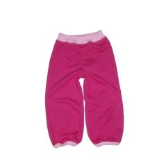 Dětské kalhoty do paspule cyklam - růžová (Velikost 68)