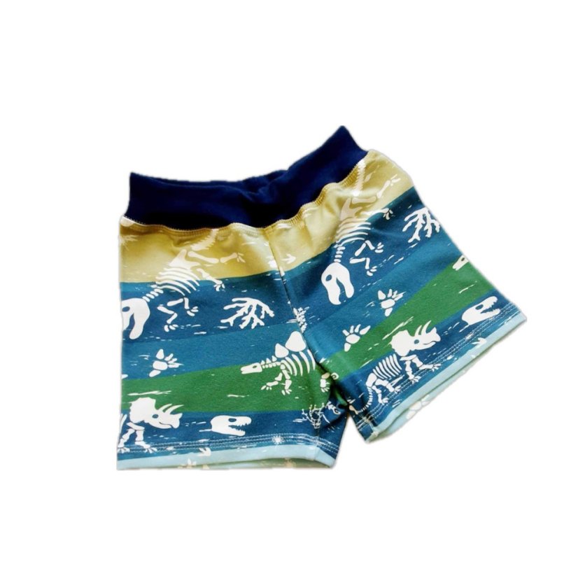 Dětské krátké kraťasy, fosilie