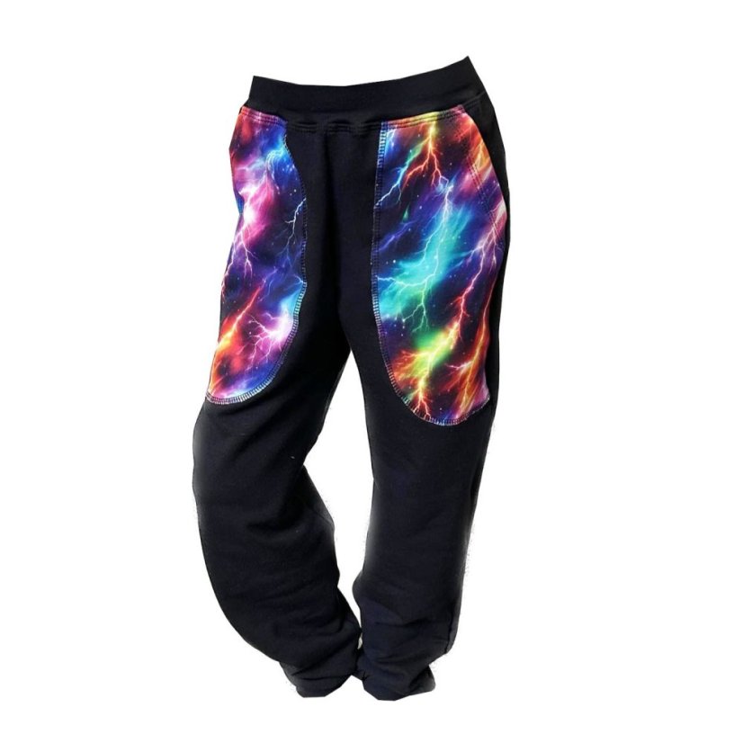 Detská tepláková súprava, neonové blesky