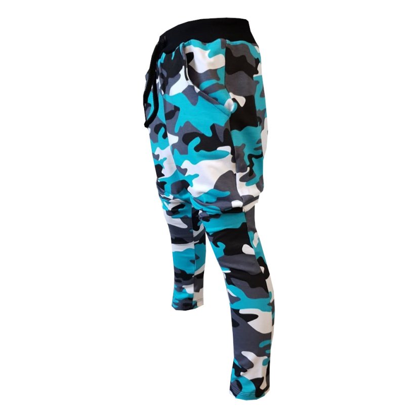 teplaky parkour tyrkys mask01