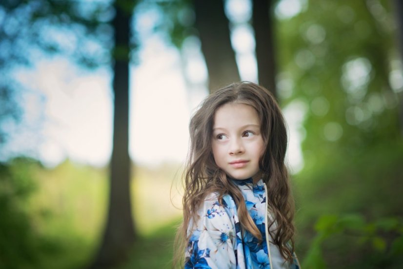 Detská tepláková súprava na zips, víla z údolia