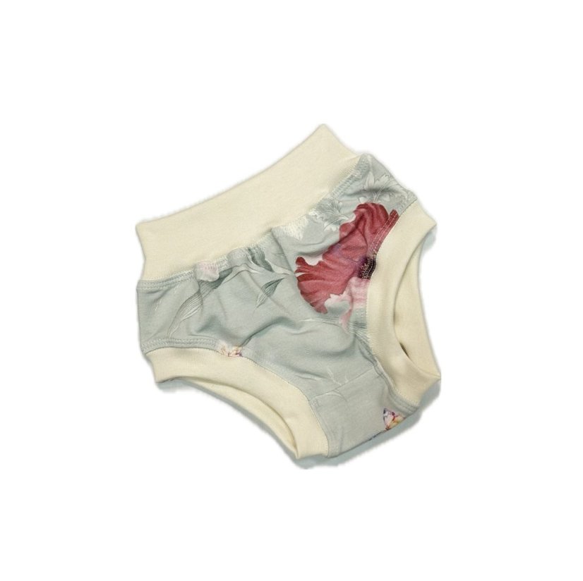 Dětské kalhotky Bambus, vlčí máky