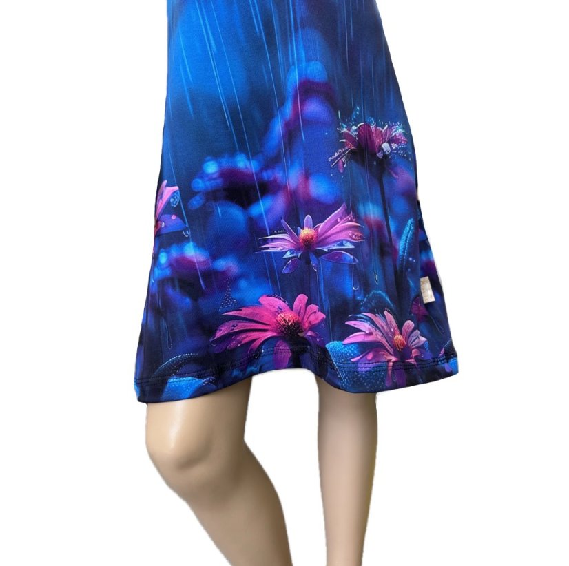 Dámské bavlněné šaty, FLOWERS 13