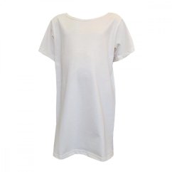Dámské šaty OVERSIZE BIO, přírodní nebělená