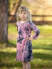 Dievčenské bambusové šaty, batika