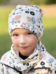 Dětská čepice HIPSTER, malý stavitel