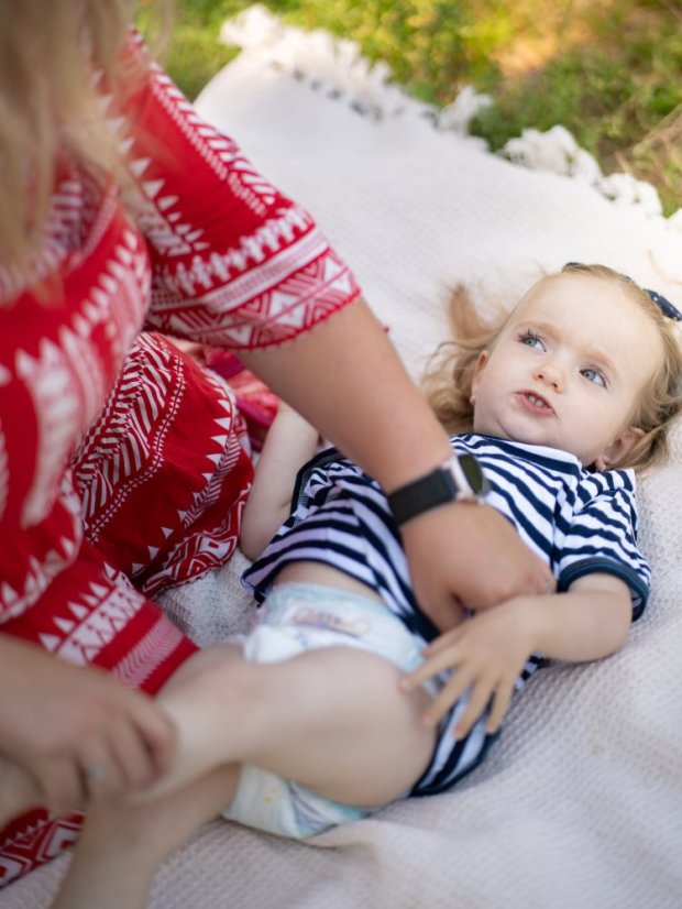 Dětský letní overal BAMBUS, námořník