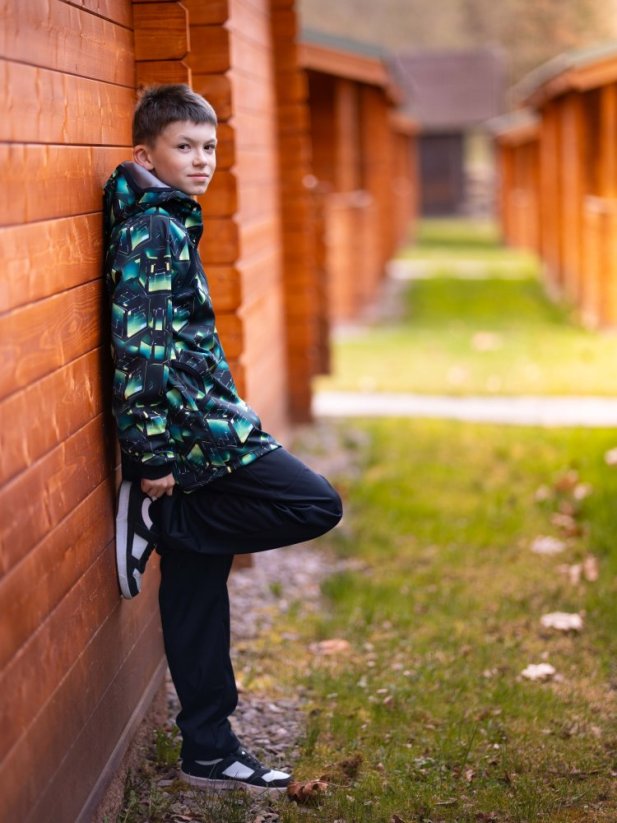 Dětská softshellová bunda GAME 5 lehká