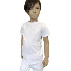 Dětské tričko WHITE krátký rukáv