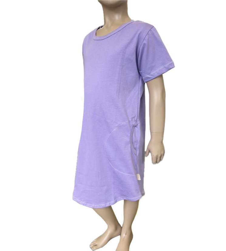 Dámské šaty UNI, světle fialová