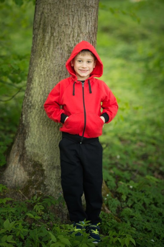 Detská tepláková súprava na zips Dual