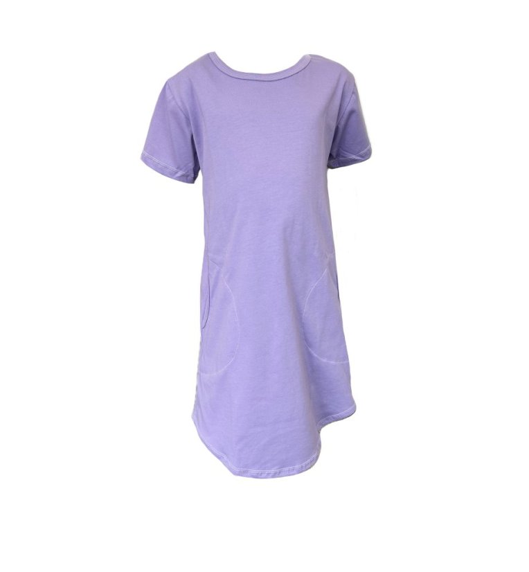 Dámské šaty UNI, světle fialová