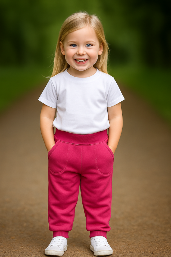 Dětské tepláky do manžety