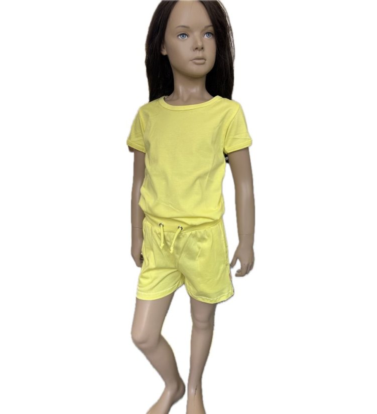 Dětské kraťasy WOW, citrónová