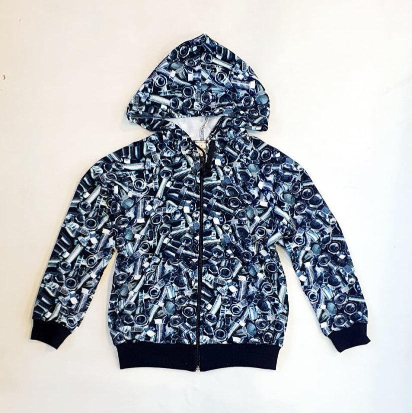 Mikina na zip DIGI SCREW