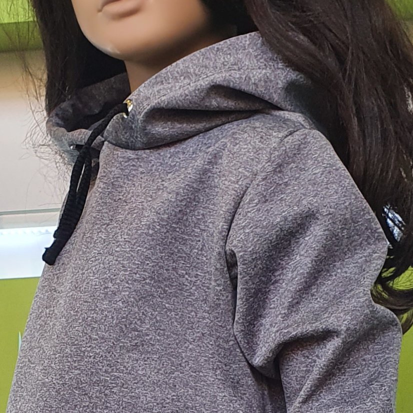 Softshellová mikina ELAST GREY MELE