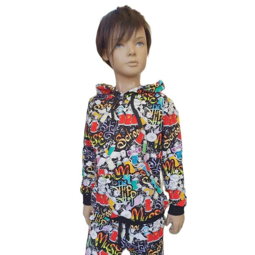 Mikina HOODY DIGI GRAFITY 6