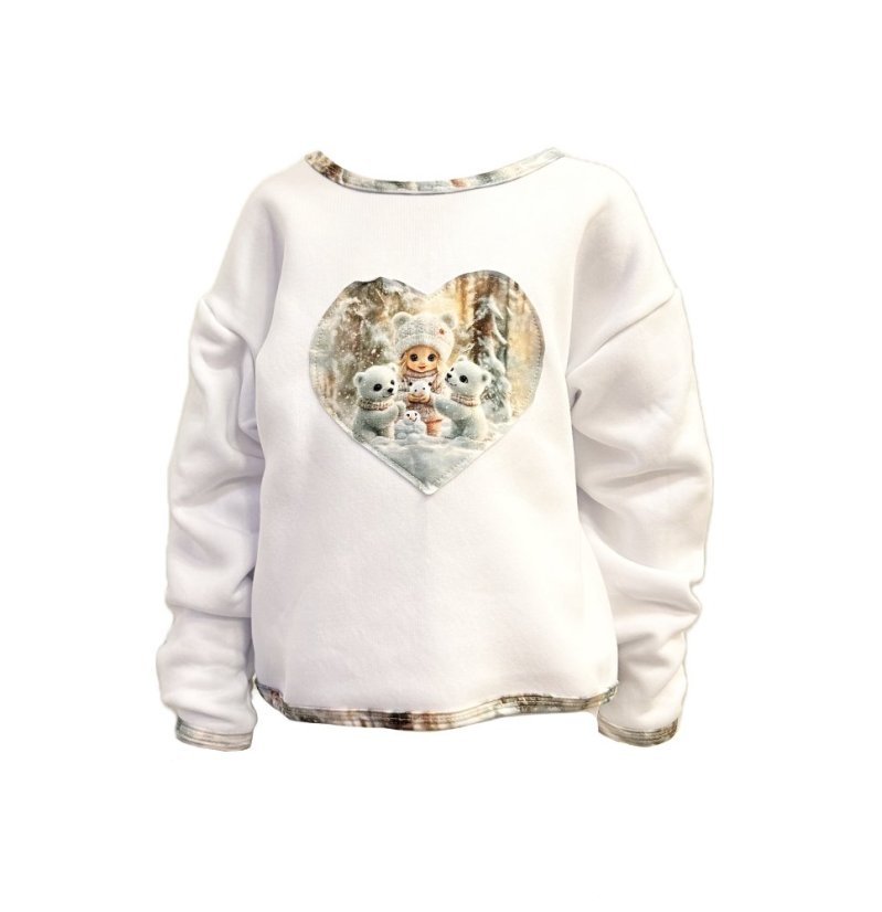 Dámská mikina HIP FLUFFY WINTERTIME 1