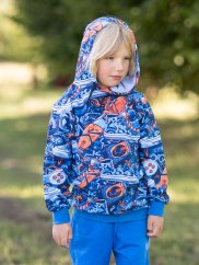 Detská tepláková súprava, mocré graffiti