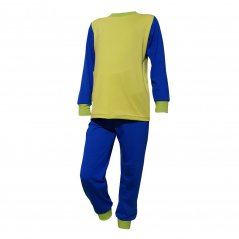 Dětské pyžamo BAMBUS zelenomodré (Velikost 98)