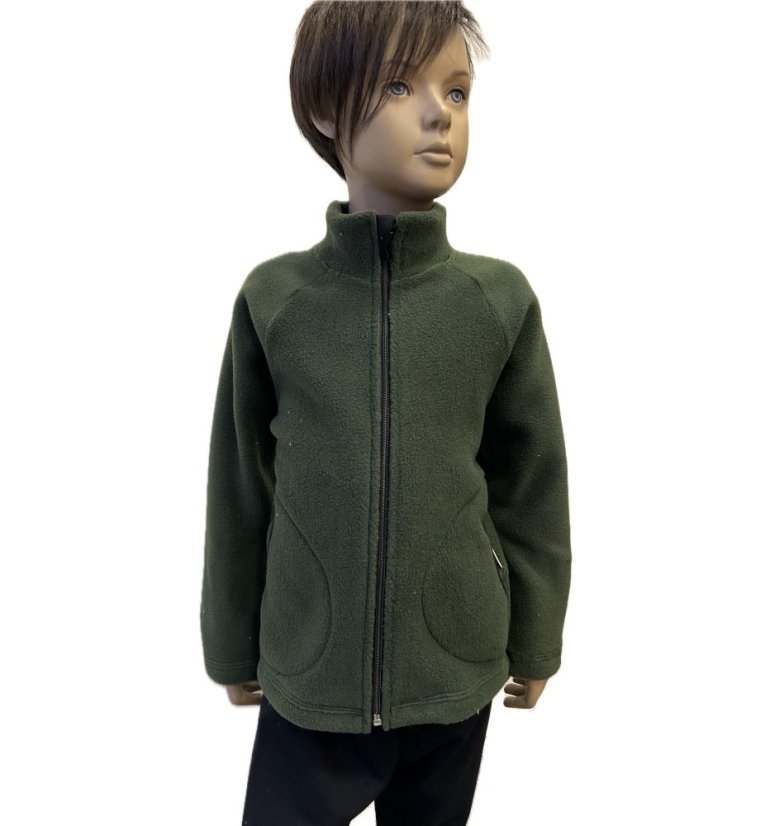 Detská mikina na zips Fleece Slim