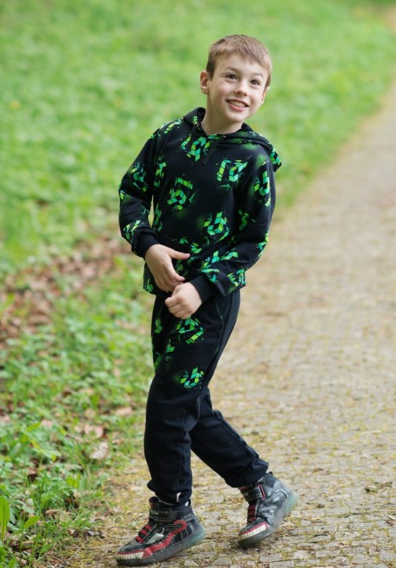 Dětská tepláková souprava, herní únik