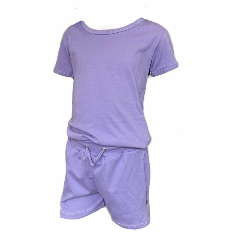 Dámské letní pyžamo, světle fialová