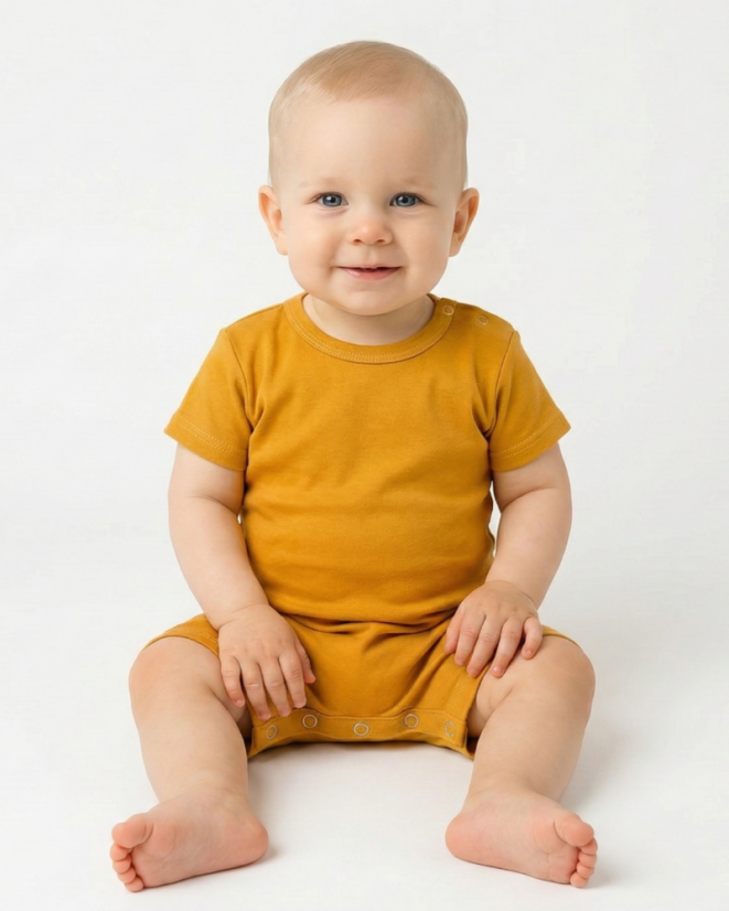 Dětský letní overal z biobavlny