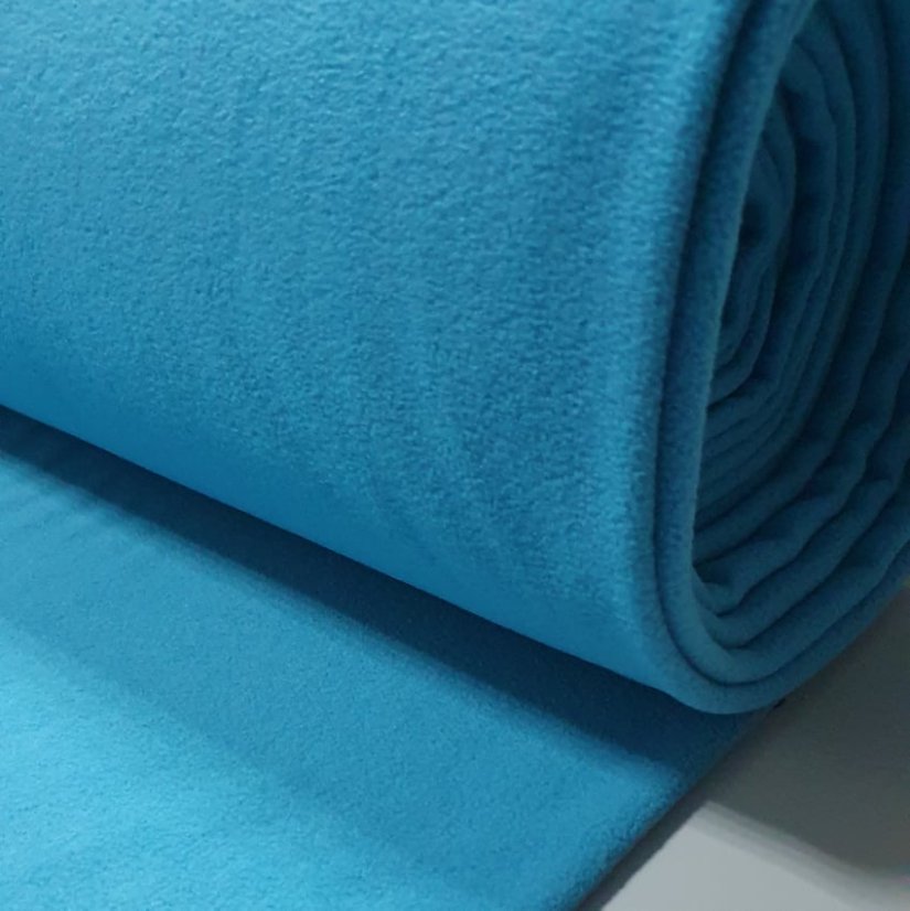 Kalhoty do manžety FLEECE TYRKYS