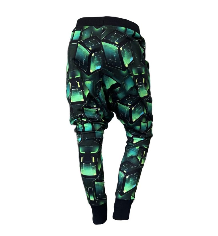 Dětské tepláky Parkour lehké, herní dimenze