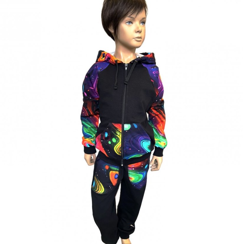 Dětská tepláková souprava ZIPPER DIGI GALAXY 3