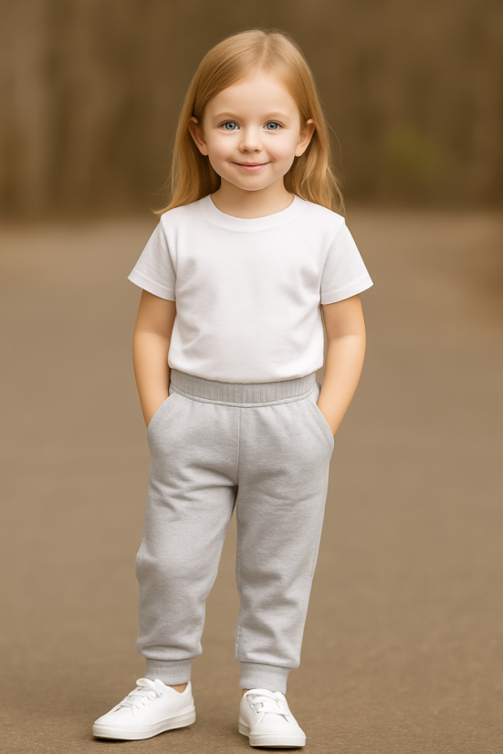 Dětské tepláky do manžety