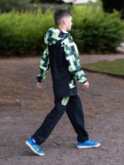 Dětská softshellová bunda bez fleecu
